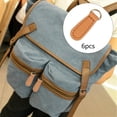 thumbnail image 3 of 6pcs Fixer Pull Tags Bag Handbags Clothes , Brown, 3 of 7