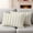 Green, variant on Sage Green Striped Outdoor Waterproof Pillow Covers, Modern Farmhouse Green Stripes Decorative Rectangle Throw Pillowcase Sofa Cushion Sham for Patio/Couch/Chair, 20"x12" 2 Pack