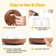 thumbnail image 3 of Fimilo 500ml Upgraded Water Scent Diffuser, Oil Diffuser with Remote Control, Aromatherapy Fragrant Oil Air Humidifier for Large Room/Home/Office/Car/Mother Gift, 3 of 12