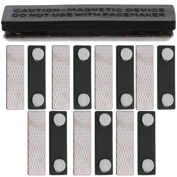 CCOCC 8 Pcs Magnetic Name Badge Labels ID Badge Holder Office Supplies