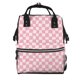 thumbnail image 1 of Fotbe Irregular Plaid Mochila Maternidad - Lona de Sarga Impermeable, Mochila de Pañales de Gran Capacidad con Múltiples Bolsillos y Correas Ajustables, 1 of 6