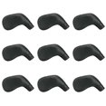 thumbnail image 1 of maskred 9 Pieces Golf Club Cover TPE Waterproof Iron Putter Head Covers Travel Replacement Protector Removable Accessories Gifts Black, 1 of 6