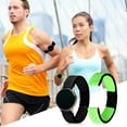thumbnail image 5 of Lsupdaol 4 Pcs 14. 2 x 0. 8 Inch Replacement Heart Rate Monitor Band, Soft Heart Rate Armband Strap, Theory Fitness Adjustable (Black, Orange, Green, Blue), 5 of 6