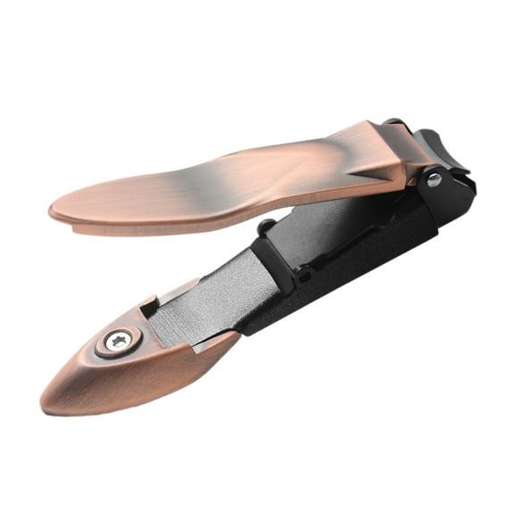 Nail Clippers for Men with Catcher - Sharp Heavy Duty Self-Collecting Nail Cutters Fingernails and Toenails Manicured