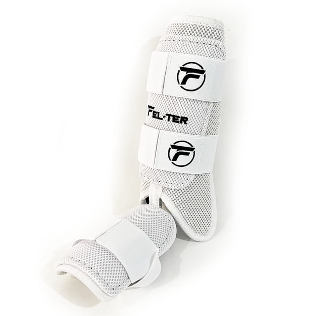 ESPINILLERA, PROTECTOR DE BATEO BEISBOL, BLANCO, FELTER