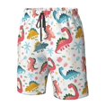 thumbnail image 4 of Balery Dinosaur Traje de Baño Estilo Hawaiano para Hombre, Shorts de Secado Rápido con Bolsillos-Medium, 4 of 6