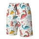 thumbnail image 4 of Fotbe Dinosaur Trajes de Baño Estampados para Hombre, Shorts de Verano de Secado Rápido, Ropa de Playa, Bañadores-XX-Large, 4 of 6
