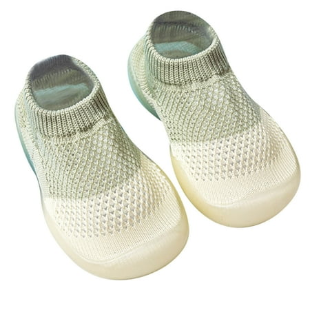 

Sodopo Baby Sneaker Toddler Shoes Infant Non-Slip Soft Comforter Toddler Walkers for Boy Girls Stripe Elastic Sock Memory Insole Breathable Shoes