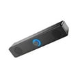 thumbnail image 2 of Haut-parleur Barre de Son Bluetooth 5.0 Noir avec Son Surround à 360° - Haut-Parleurs 2x5W 2 Pouces, Fréquence 80Hz-18KHz, 85dB SNR, Alimenté par USB, Connectivité AUX/filaires, Lumière LED Bleue - Compact 38.2x5.6x6.0cm pour, 2 of 6