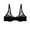 Black, variant on Bras For Women Thin Mesh Gathered Bras Full Coverage Push Up Sagging Wireless Bras Women Beige