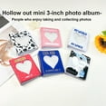 thumbnail image 3 of Small Photo Album Love Heart Hollow Shape Photocard Holder 64 Slot, 3 of 20
