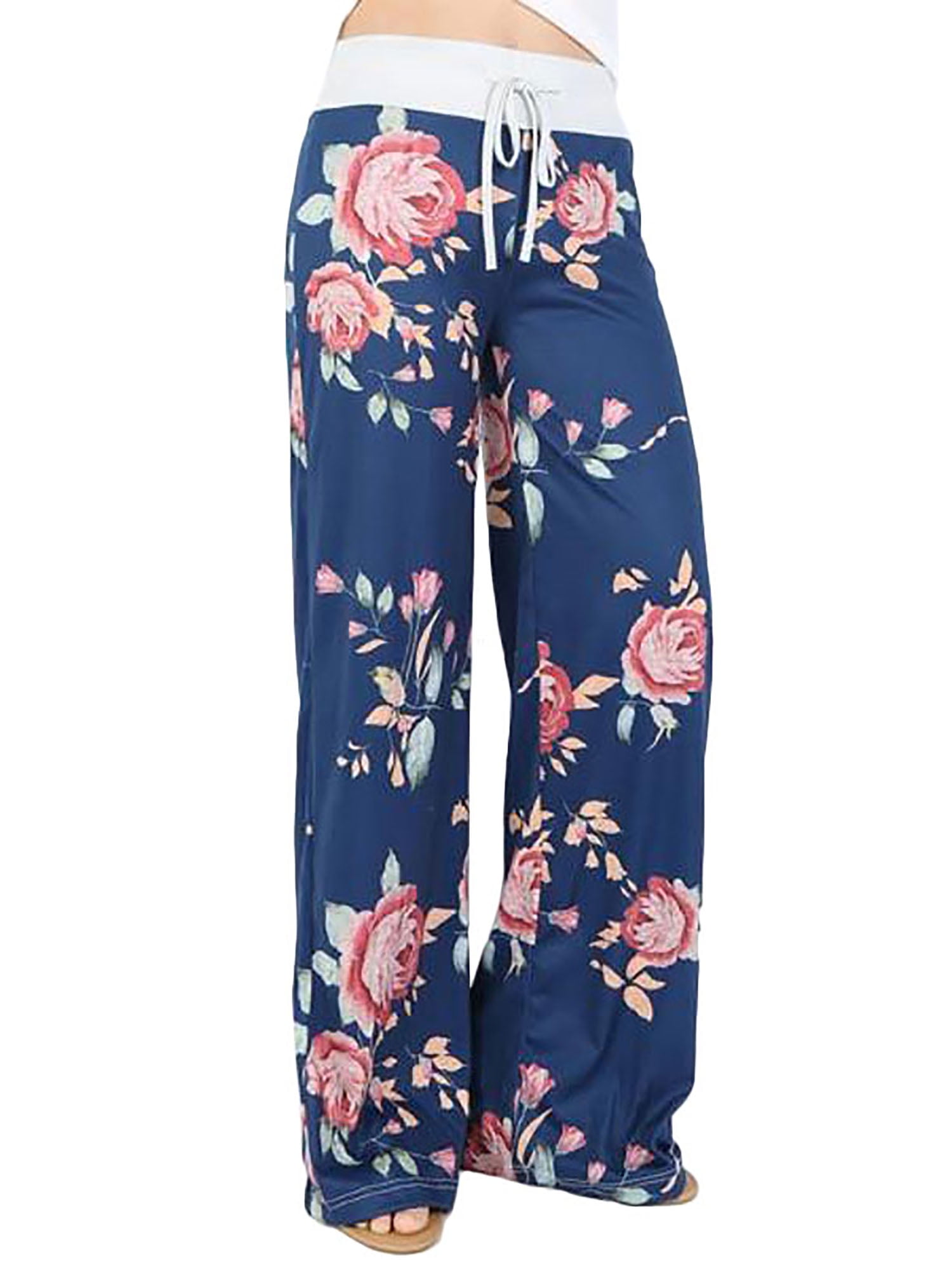 summer floral trousers