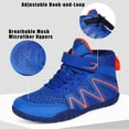 thumbnail image 4 of Kids Youth Wrestling Boxing Shoes for Boys Girls,Blue,1C, 4 of 7