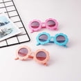 thumbnail image 3 of Qarigey Niños sol flor protección ocular gafas rendimiento decoración gafas Prop para niñas niños Lentes No.6, 3 of 8