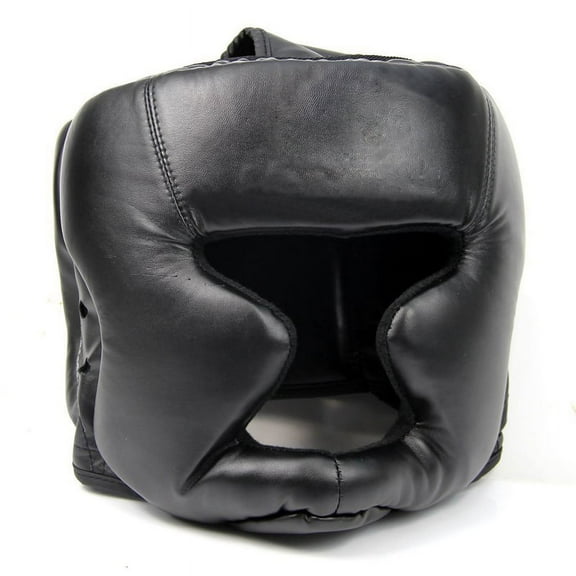 Black Good Guard Training Helmet Kick Boxing Protection Gear