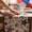 A, variant on Vintage Style Various American Symbols Patriotic Table Runner, 4th of July Memorial Independence Day Patriotic Party Decoration Home Kitchen Table Decor, 72" x 13"