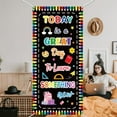 thumbnail image 4 of Colorful Welcome Door Cover Banner 5.9x2.9 Ft Back to School Banner Decoration Backdrop Welcome Ready to Learn Inspirational Classroom Party Supplies Photo Props for Home Office Front Porch, 4 of 7