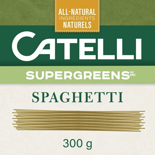 Pâtes Catelli SuperGreens, Spaghetti