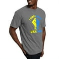 thumbnail image 4 of CafePress - I Stand With Ukraine Pride Ukrainian Flag T Shirt - Mens Comfort Colors Shirt, 4 of 5