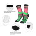 thumbnail image 3 of Uemuo Neon Desert Moon Printed Kids Boys Socks Seamless Crew Socks Crazy Funny Athletic Sport Socks for Children, 3 of 5
