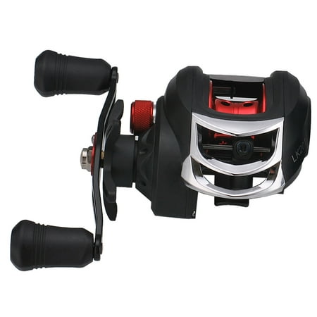 lizard Lightweight High Speed 7.2:1 Gear Ratio Baitcast Fishing Reel 17+1 Ball Bearings Baitcasting Fishing Reel Baitcaster Tackle