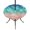 Multicolor, variant on Round Outdoor Tablecloth with Umbrella Hole and Zipper, Blue Beige Ombre Coastal Tablecloth with Elastic Waterproof, Nautical Beach Starfish Coral Summer Patio Table Covers for 45" - 54" Pool Tables