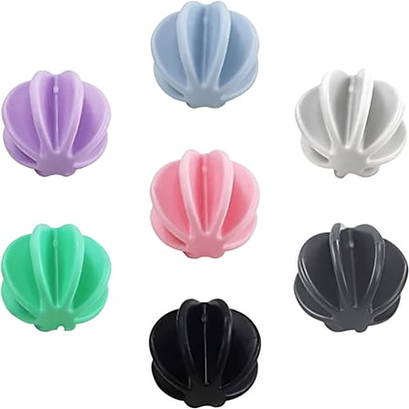 ACDANC 7 Pcs Protein Shaker Balls, Plastic Blending Mixing Ball Bottle Mixers for Shaker, Drinking Bottle Cup, Replacement Mixer Blender (7pcs x Protein Shaker Balls)