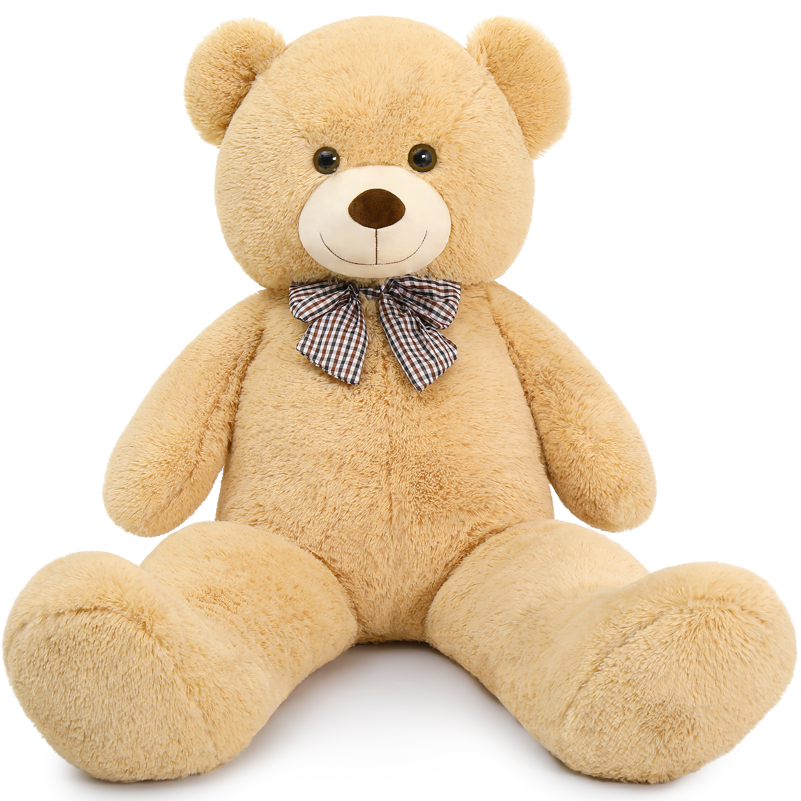 Morismos Giant Teddy Bear 47-Inch Brown Plush Toy photo 3