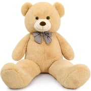 MorisMos Giant Teddy Bear 4ft Stuffed Animal Soft Big Stuffed Bear Plush Toy