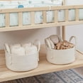 thumbnail image 4 of ERDOUY Storage Box for Pantry Organizer and Storage,Perfect for Bathroom,Cabinet,Kitchen,Fridge,Closet Organization Supplies 9.5*9.5*5.51inch (Green), 4 of 4