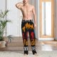 thumbnail image 2 of Fotbe Not All Who Wander Are Lost Hiking Pantalones de Pijama para Hombre, Pantalones de Dormir, Pantalones de Casa con Cintura Ajustable y Bolsillos-X-Large, 2 of 6