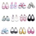thumbnail image 5 of Toyysb 6 Pares De Zapatos Para Muñecas Incluyen Botas Zapatos De Cuero Para Muñecas American Girl De 18 Pulgadas, 5 of 5