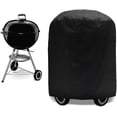 thumbnail image 1 of Funda para barbacoa, funda protectora impermeable para barbacoa de gas, 70 x 75 cm, negra, 1 of 5