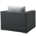thumbnail image 3 of Ergode Summon Outdoor Patio Fabric Sunbrella Armchair - Canvas Gray, 3 of 4