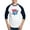 Blue/White, variant on CafePress - Pepsi Flashback Cassette Baseball Tee - Cotton Baseball Jersey, 3/4 Raglan Sleeve Shirt