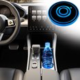 thumbnail image 4 of Ihhxbz Big Deals Items Luminous Water Cup Mat Car Car Light Colorful Luminous Water Cup Mat, 4 of 5
