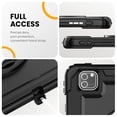thumbnail image 4 of Timecity Protective Case for iPad Pro 12.9 inch 6th/ 5th/ 4th/ 3rd Generation, with Strong Protection, Screen Protector, Hand/Shoulder Strap, Rotatin, 4 of 9