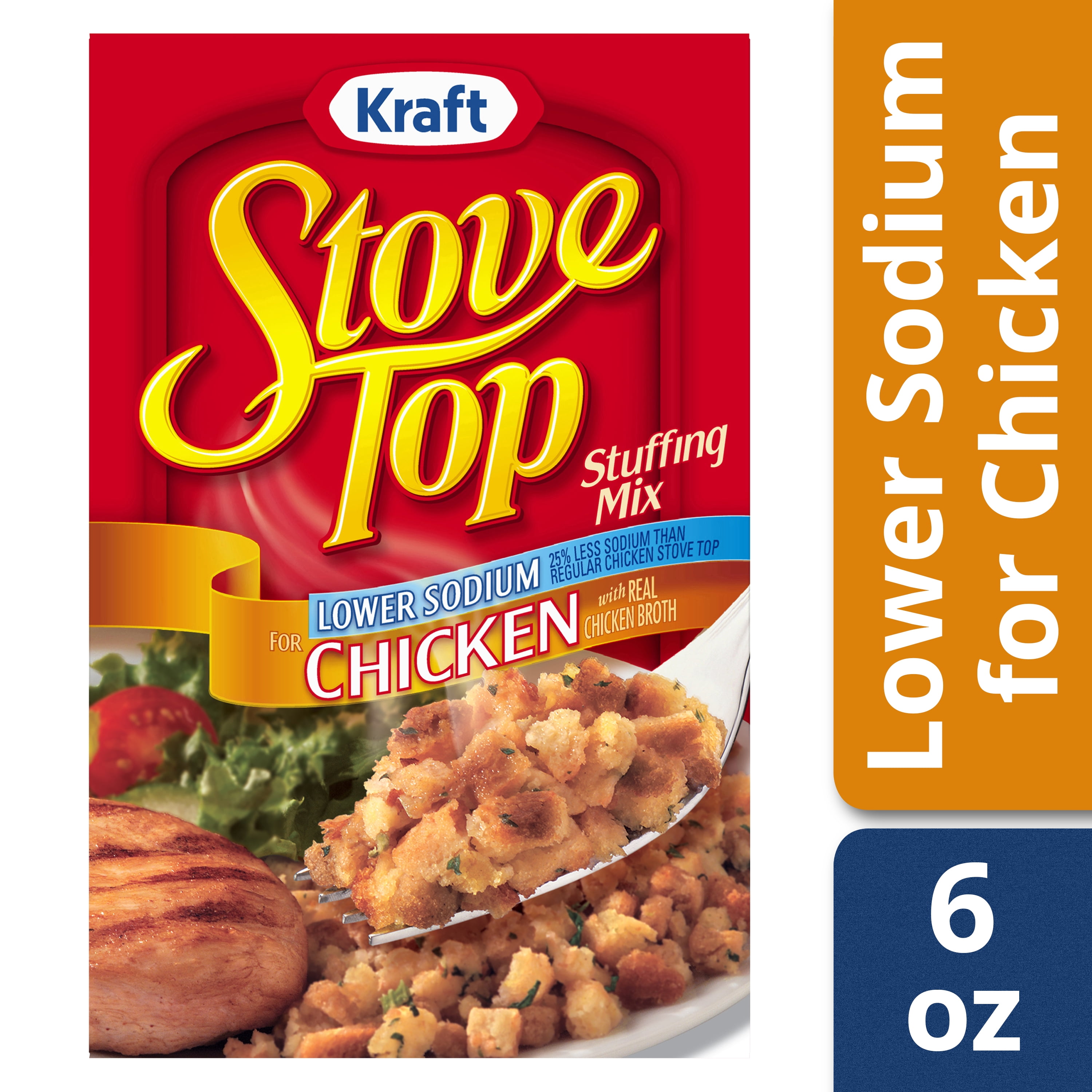 Image result for stouffer's stuffing reduced chicken sodium