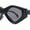 All Black, variant on Womens Beveled Concave Octagonal Thick Plastic Mod Sunglasses Black Pink