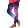 thumbnail image 2 of SELONE Plus Size Leggings for Curvy Women Mid Waist Gym Leggings Elastic Waist Full Length Summer Pants Slim Casual Long Vacation Pants Pull on Yoga Lightweight Multicolor S Breathable Beach Pants, 2 of 7