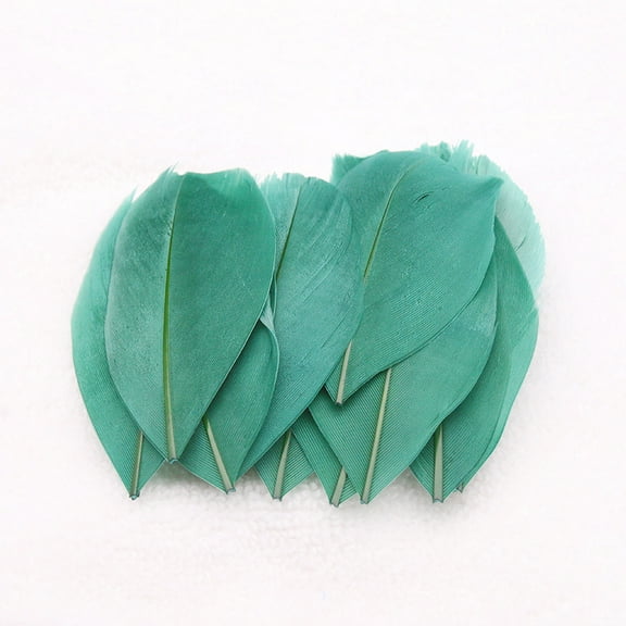 XmhyTop-A 100 Pcs Craft Feathers Soft Decorative Plumes for DIY Arts, Crafts & Home Decor Bulk Feathers for Crafting,1.96-3.14inch,C25