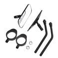 thumbnail image 1 of Motorcycle Rearview Side Mirror, Clear Vision Side Rear View Mirror Break Proof  For Cars Black,Silver, 1 of 8