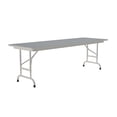 thumbnail image 3 of Correll Cfa2460Px-15 .75 Inch High-Pressure Top Folding Tables - Adjustable Height - Gray Granite, 3 of 4