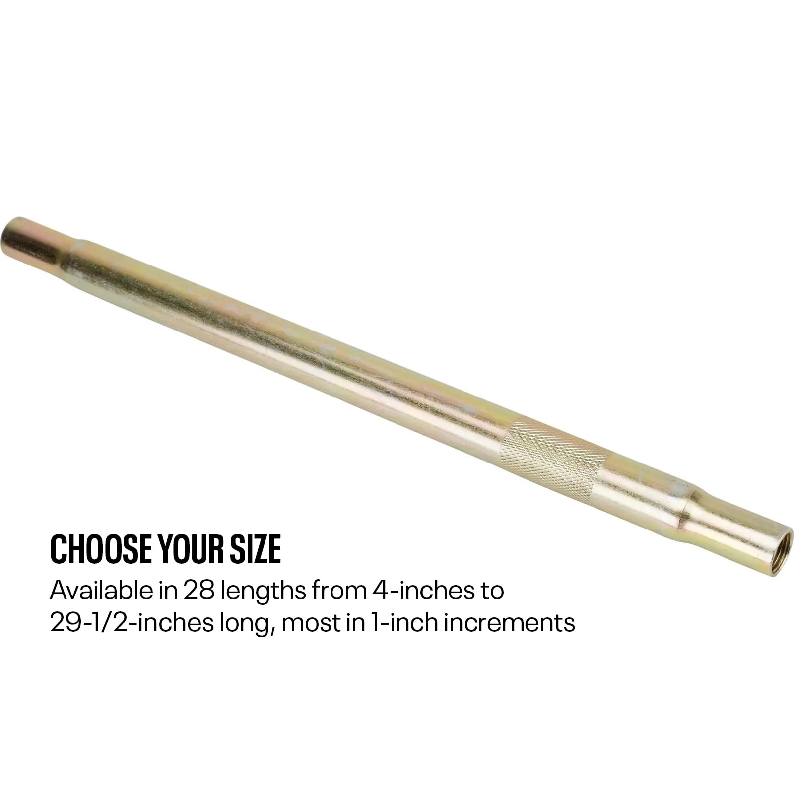 Swedged Steel Tube for 5/8-18 Thread Rod Ends, 7/8 OD, 23 Inch Long