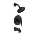 thumbnail image 4 of Gerber D501079tc Northerly Tub And Shower Trim Package - Black, 4 of 7