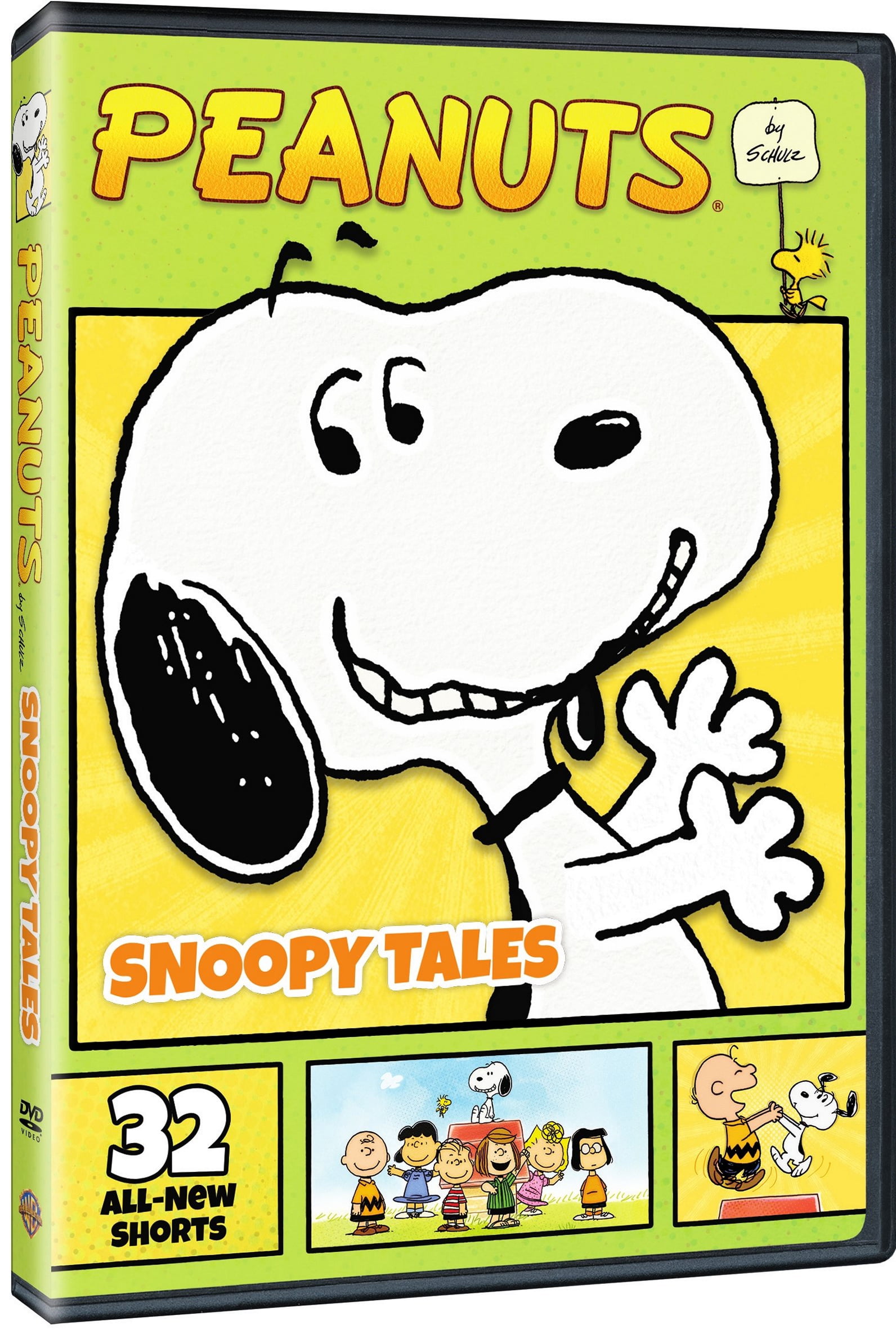 SDS Peanuts by Schulz Snoopy Tales DVD Animated Family