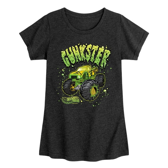 Hot Wheels - Gunkster - Youth Girls Fitted Short Sleeve T-Shirt