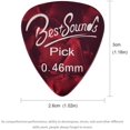 thumbnail image 4 of BestSounds Guitar Picks - 100 Pack Unique Designs in Assorted Colors,Thin, Medium & Heavy Gauges (TMH- 100 Pack), 4 of 5