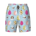 thumbnail image 5 of Rocae Happy Easter for Men's Swim Trunks Quick Dry With Two Side Pockets and One Lined Patch PocketXX-Large, 5 of 9