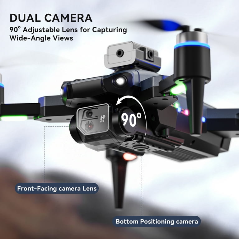 JoyStone RC Drone with 4K Camera and Colorful LED Lights photo 4